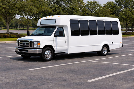 20-passenger minibus available for charter in Fort Myers, FL