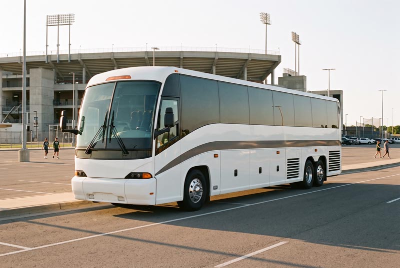 Sports Team Charter Bus Rentals in Fort Myers, FL